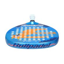 Ракетка для падела BULLPADEL Indiga Jr Boy 26, 494422, для начинающих, стекловолокно,сине-оранжевый