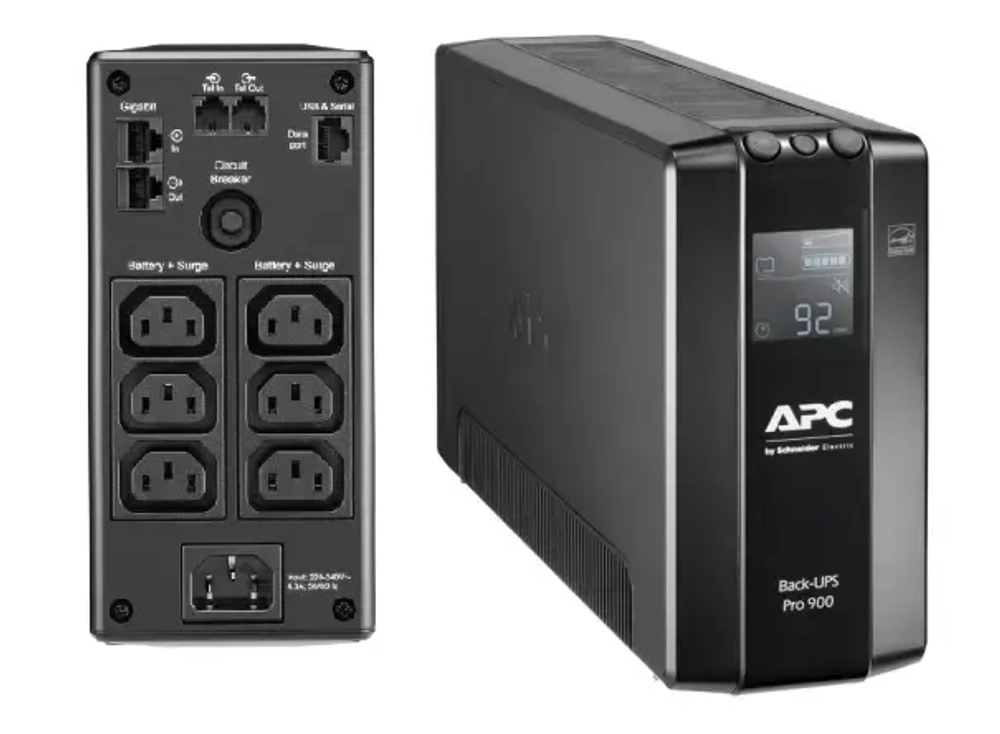 UPS APC/BR900MI/Back Pro/Line Interactiv/AVR/IEC/900 VА/540 W