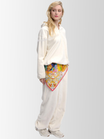 Платок «БРИКС 2024» 100% шёлк