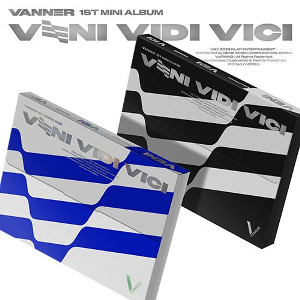 Альбом VANNER - VENI VIDI VICI 1st Mini Album RANDOM Version