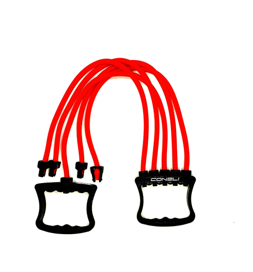 Эспандер плечевой Coneli 30 кг красный