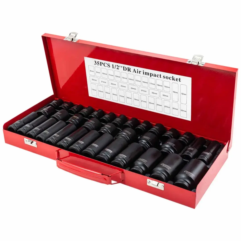 Набор головок (35 предметов) FORCEKRAFT FK-4353-5MPB
