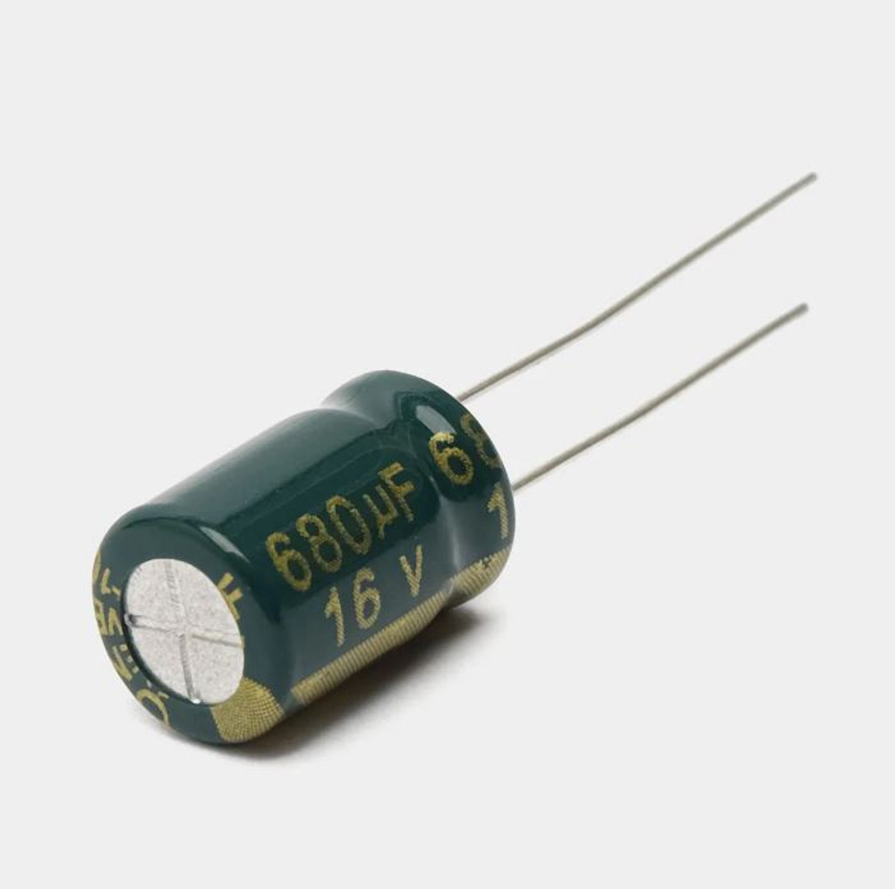 Конденсатор 680uF 16V