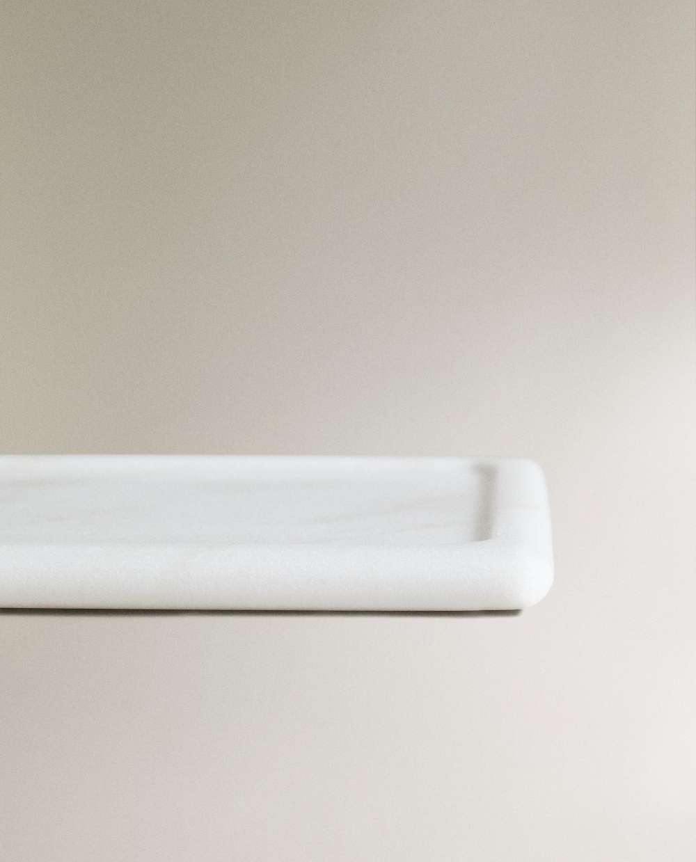 Zara Home поднос, мрамор, молочный