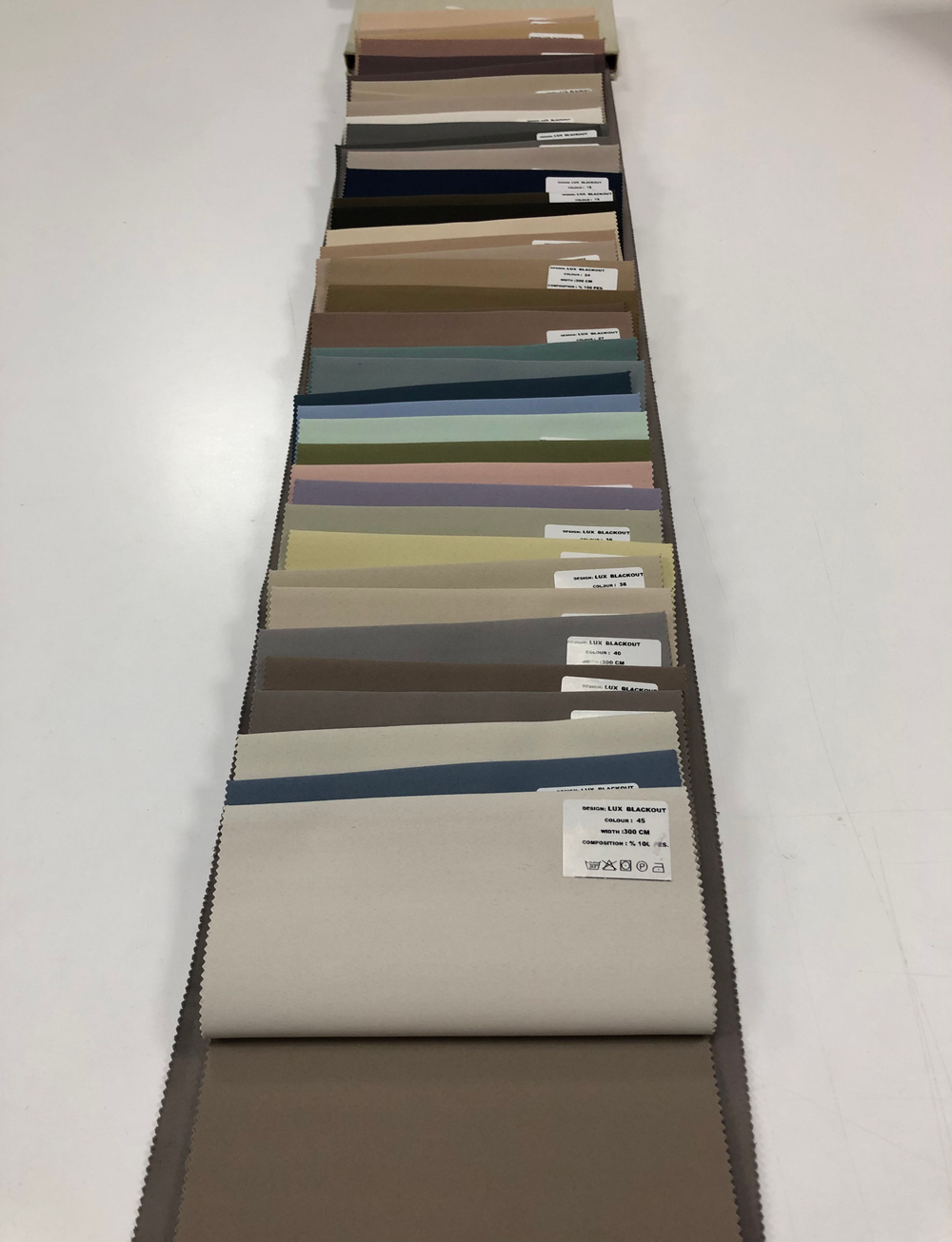 Портьерная ткань blackout двусторонний Aisa арт. Lux blackout (высота 300 см, Турция)