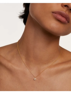 Колье Daisy серебро 925 пробы покрытое золотом