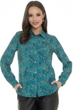 Рубашка Жаклин (бирюза) Diolche (Акция)