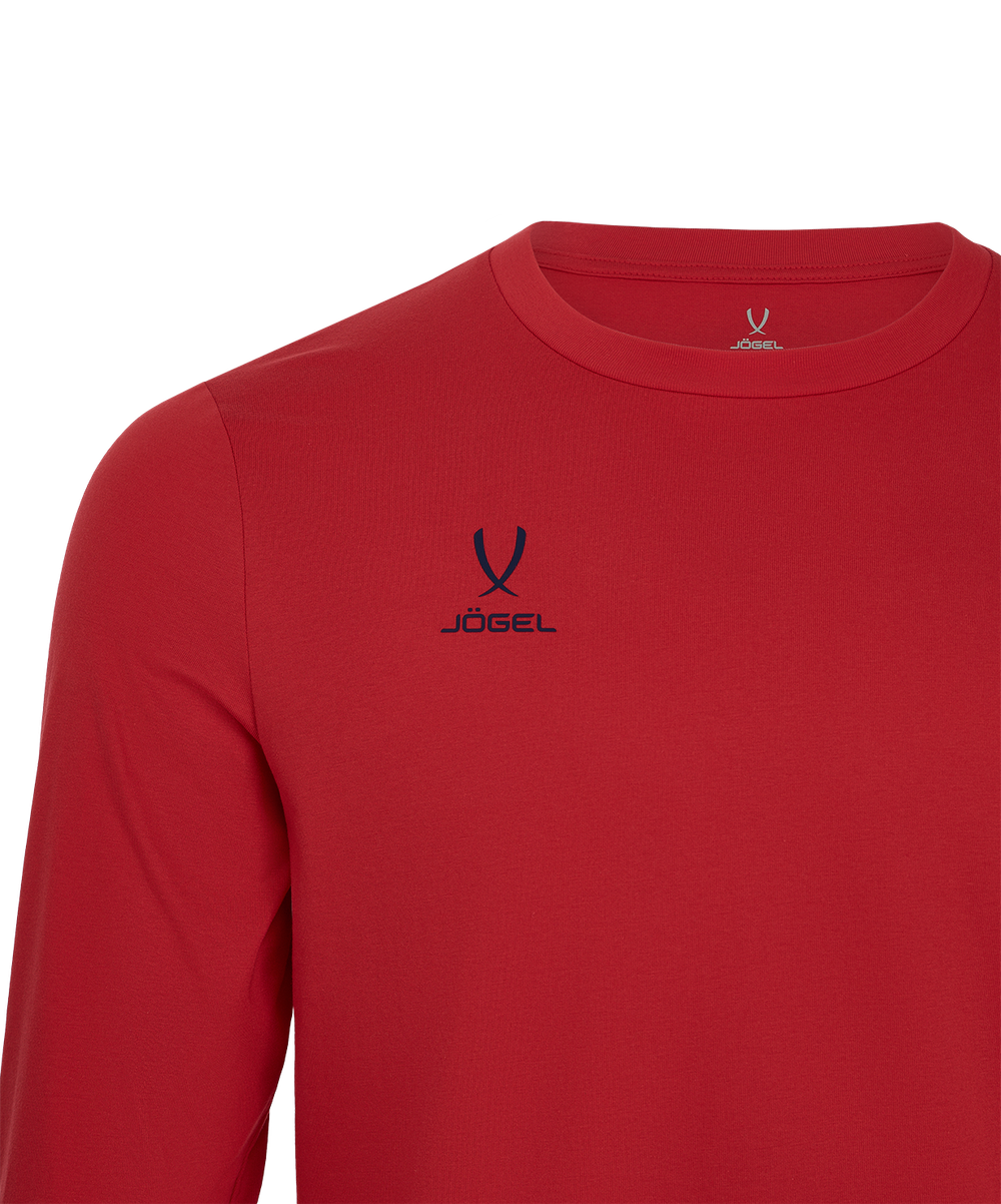 Футболка баскетбольная с длинным рукавом DIVISION PerFormDRY Pre-Match Longsleeve Jersey, красный