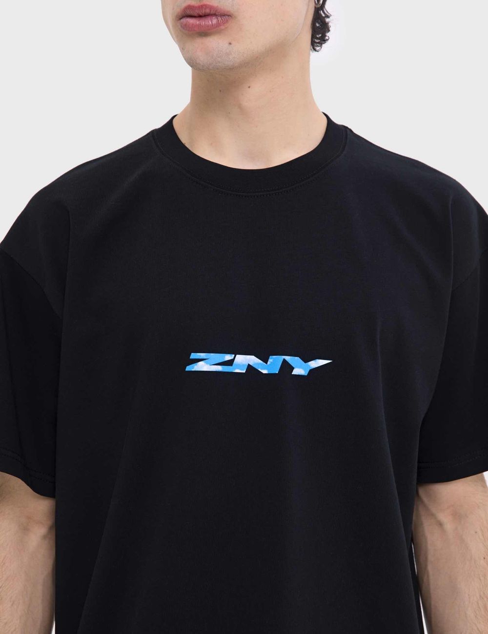 Футболка ZNY CLOUD LOGO SS22 Черная
