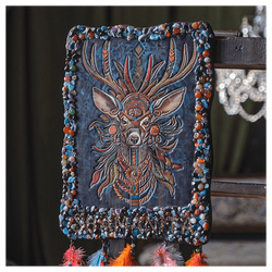 Картина из кожи «Древо Жизни»