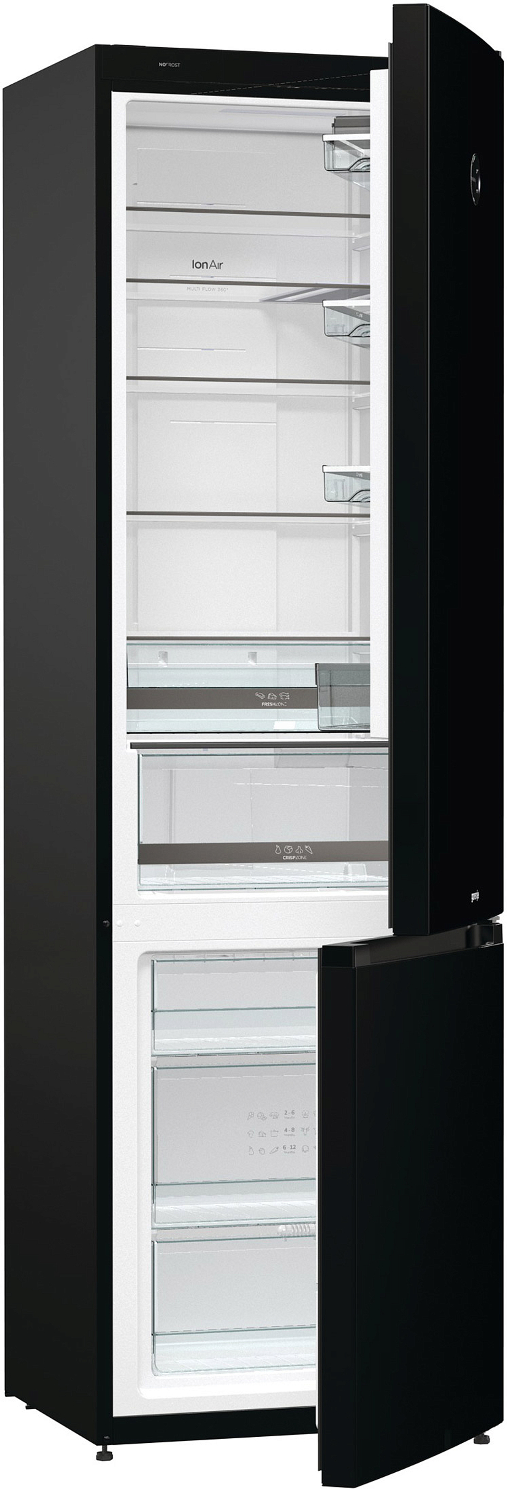 Отдельностоящий двухкамерный холодильник Gorenje NRK621SYB4