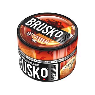Купить Бестабачная смесь Brusko Medium - Цитрусовый Чай 50 г