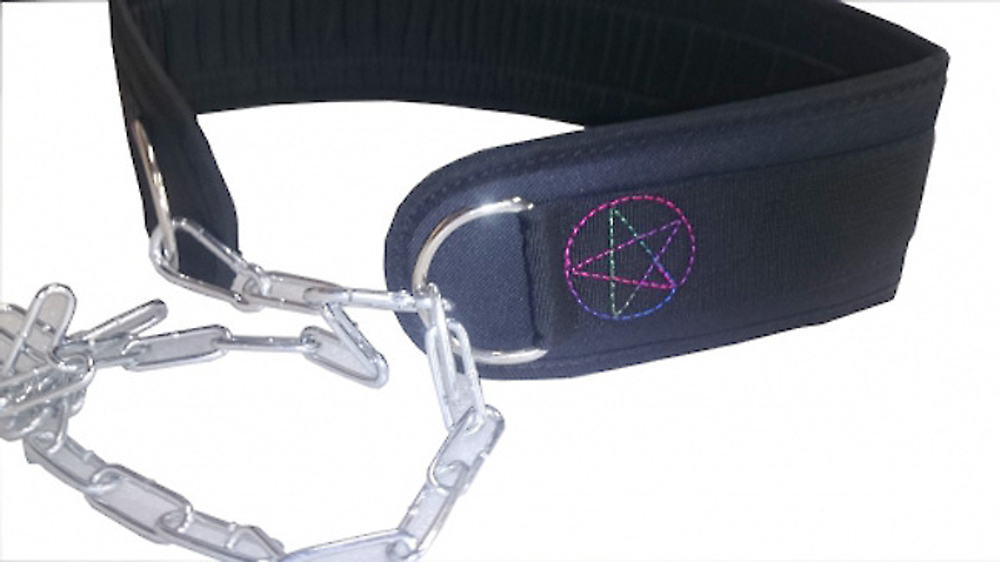 Синтетический пояс Jetsport для утяжелителей с цепью