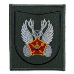 Шеврон вышитый Военная Автоинспекция ВАИ МВО черный кант