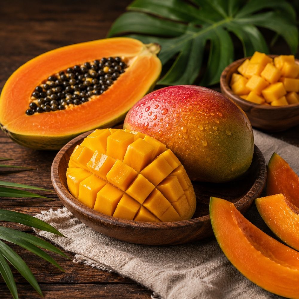 Манго и папайя (Mango Papaya)