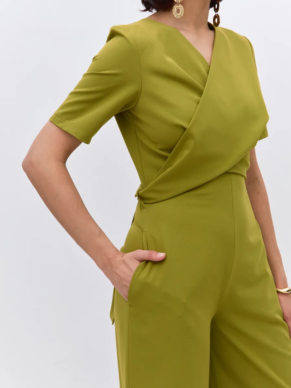 Комбинезон брючный вечерний праздничный