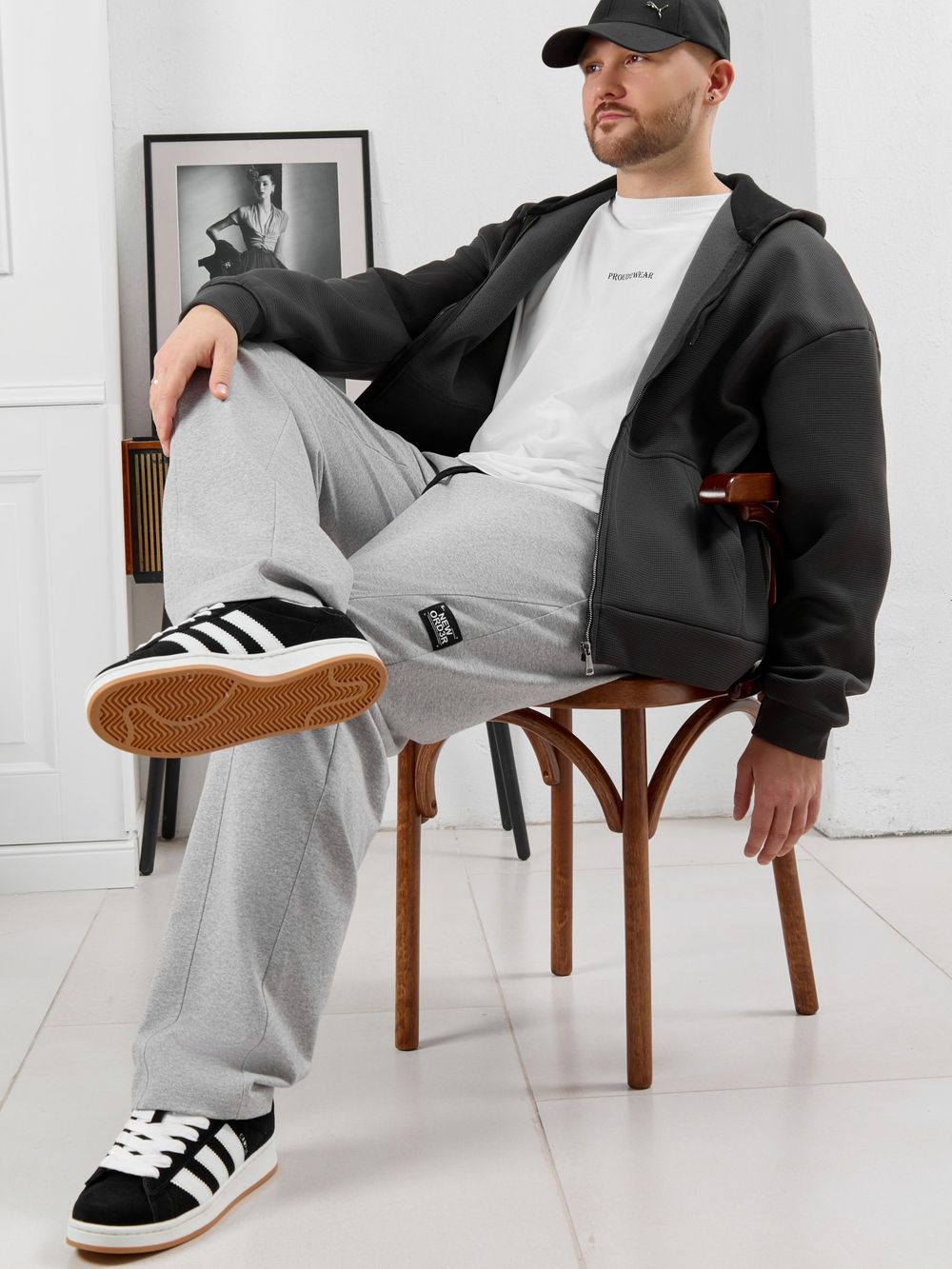 Брюки мужские Акс Виотекс СВЕТЛО-СЕРЫЙ