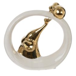 GAEM Фигурка декоративная "Слоны", L18 W6 H18 см