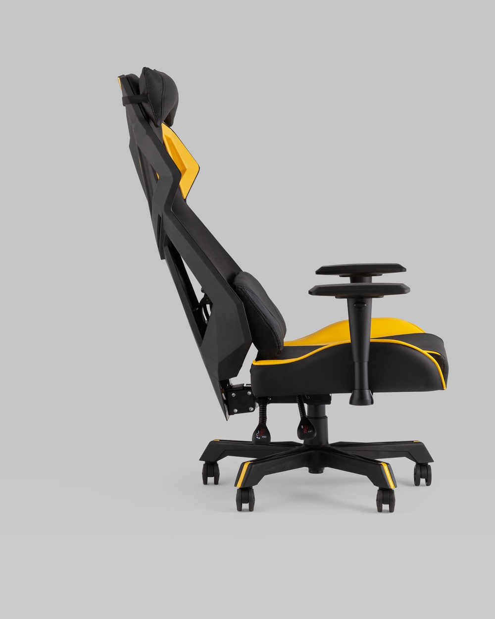 Кресло спортивное TopChairs Рэтчэт желтый