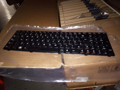 Клавиатура для Ноутбука Lenovo LenovoG580 / G585 раскладка - анлийская, черная (25201877)