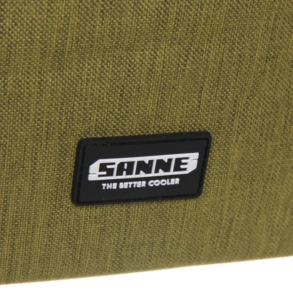 Термосумка 11 л, 27,5*15*26 см, Sanne зелёная