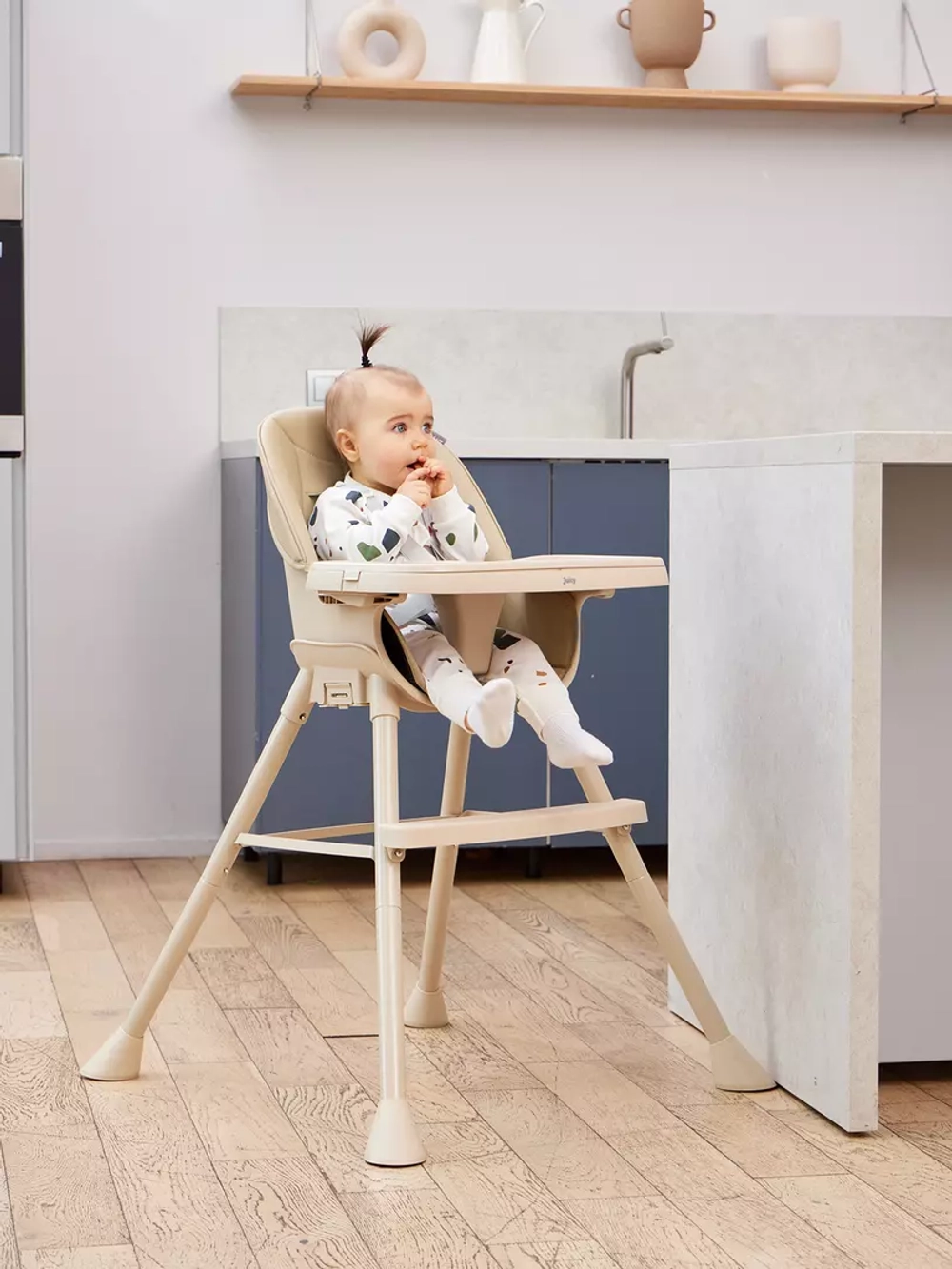 Стульчик для кормления "JUICY" RH160 Ivory Beige