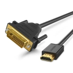 Кабель HDMI - DVI 24+1, 3m, UGREEN 10136