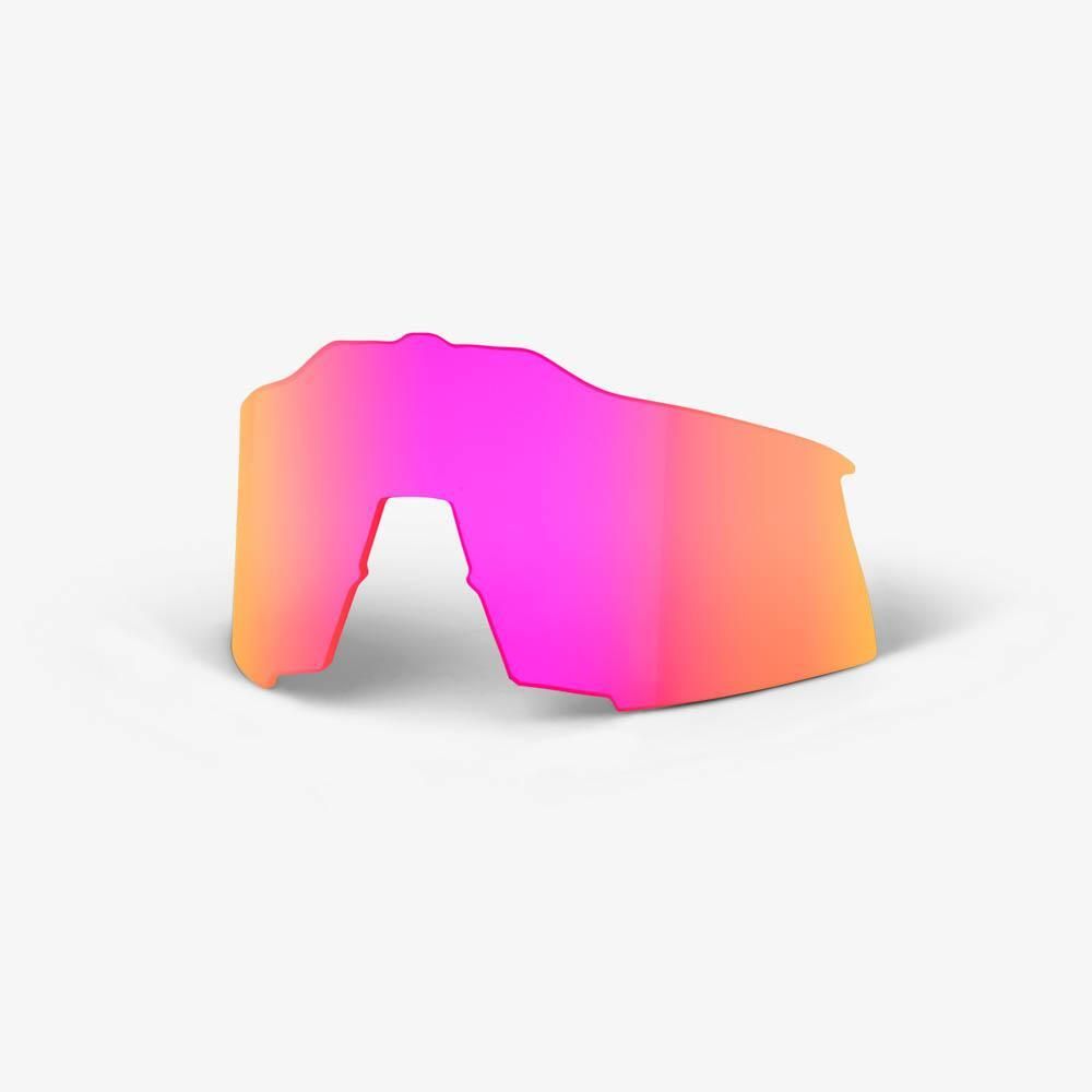 Очки спортивные 100% S2 Matte Washed Out Neon Yellow / Purple Multilayer Mirror Lens (61003-262-01)