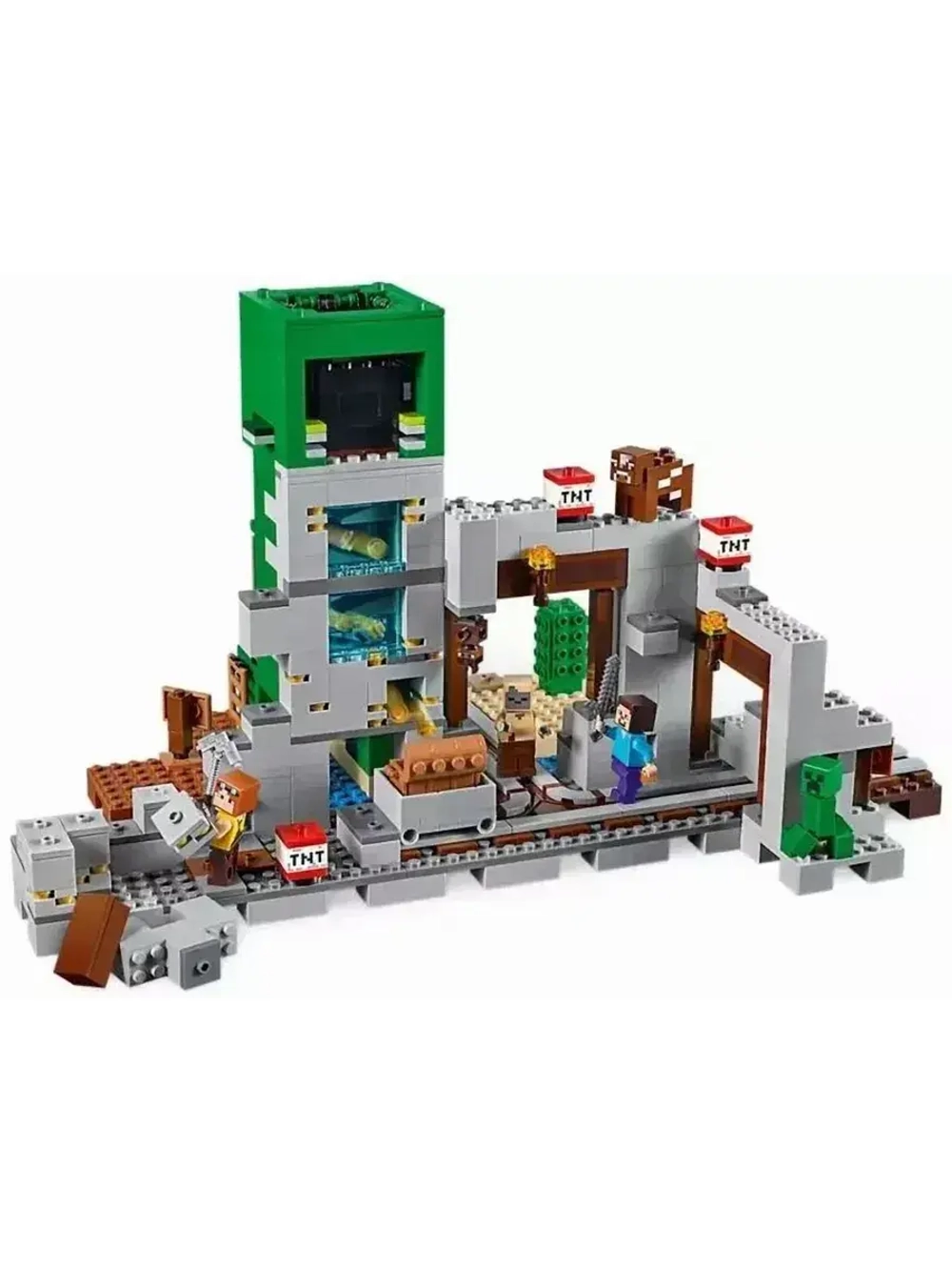 Конструктор Майнкрафт Шахта крипера