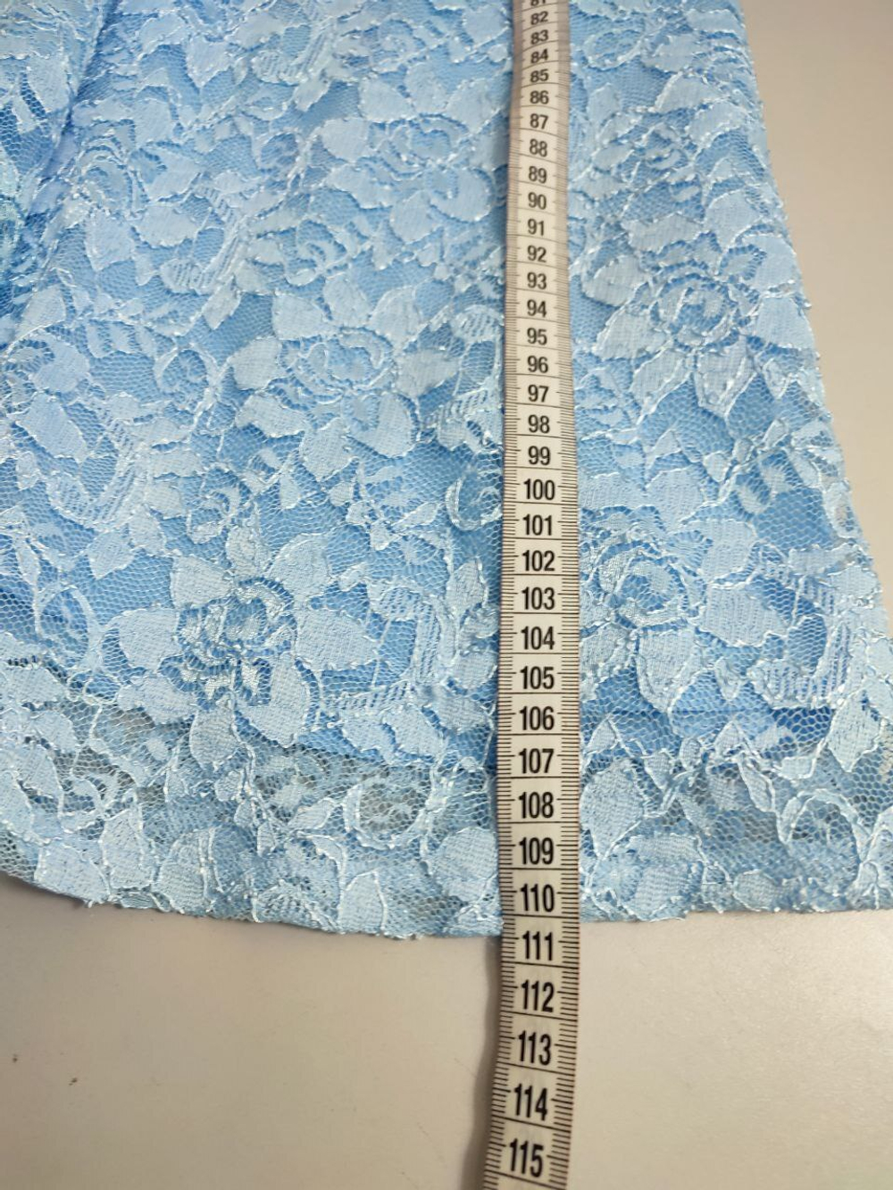 Платье Deniza гипюровое голубое 42 размер, новое