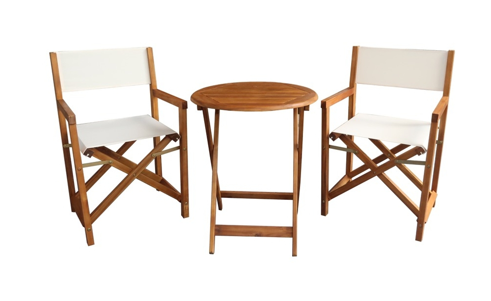 Набор садовой мебели из акации, 3 предмета, TP2113.1