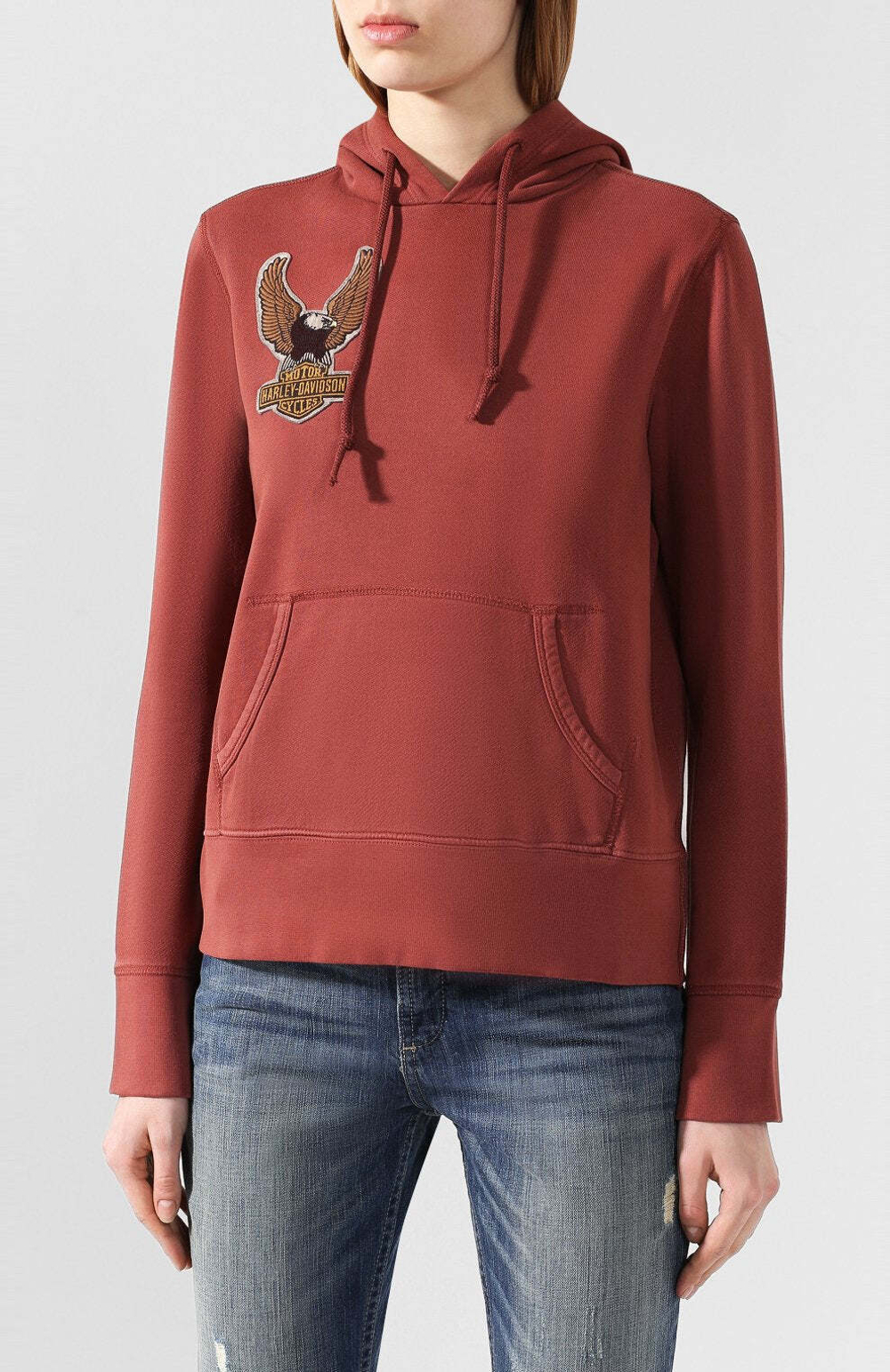Женская толстовка пуловер Harley-Davidson