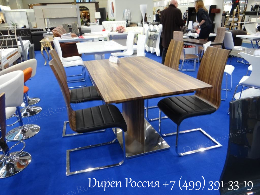 Обеденный стол DUPEN DT-02 орех