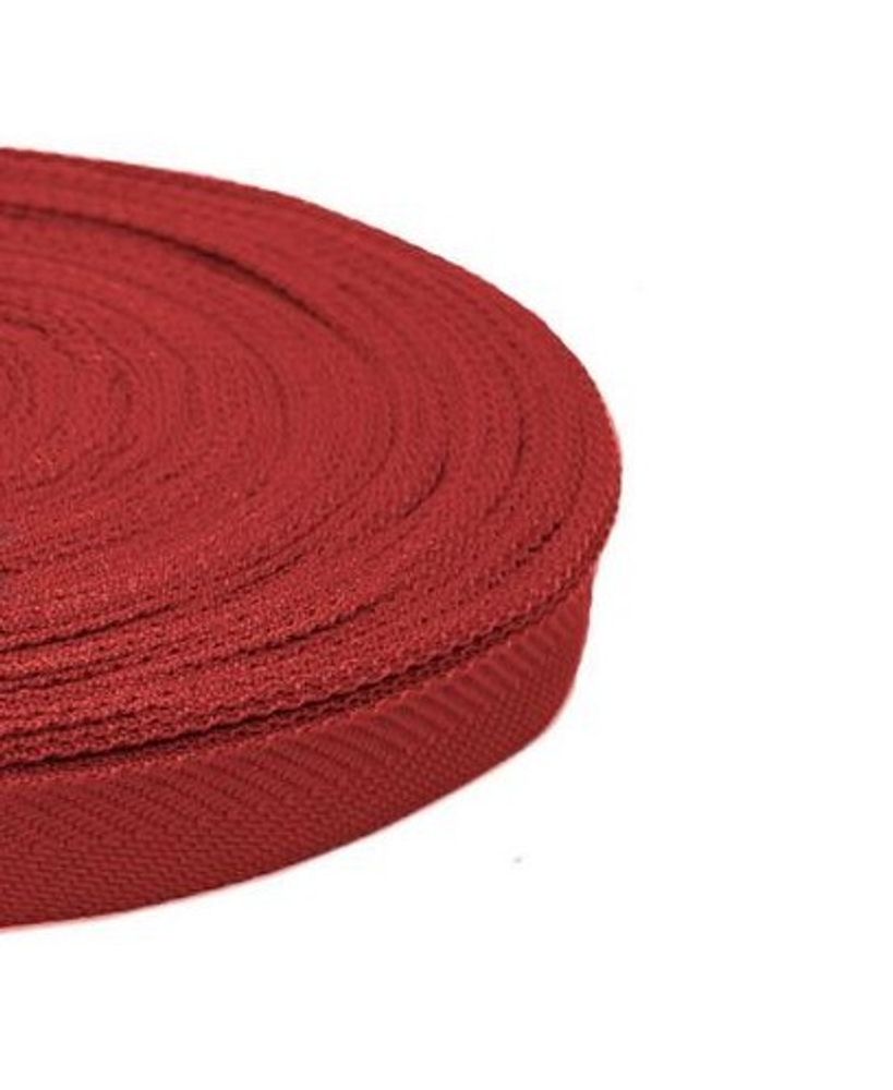 Тесьма окантовочная ёлочка, ш. 2,2 см, 7,5 гр/м, красный