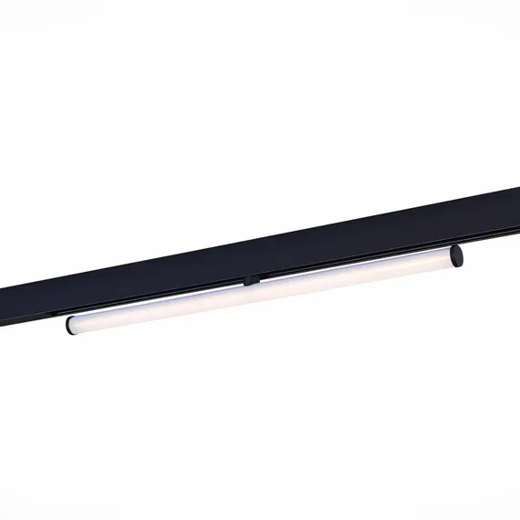 ST803.446.10 Магнитный трековый светильник Черный LED 1*10W 4000K 1 100Lm Ra>90 120° IP20 L604xW28xH СКАЙЛАЙН 48V