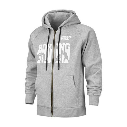 FH-10274A Толстовка на молнии BOXING серая