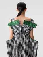 Шелковое платье-сарафан OLA OLA