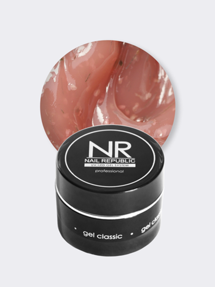 NR Gel Garden - Гель для моделирования с сухоцветами №300, 15 гр