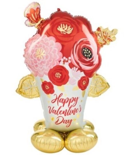 Ростовой шар "Букет цветов"