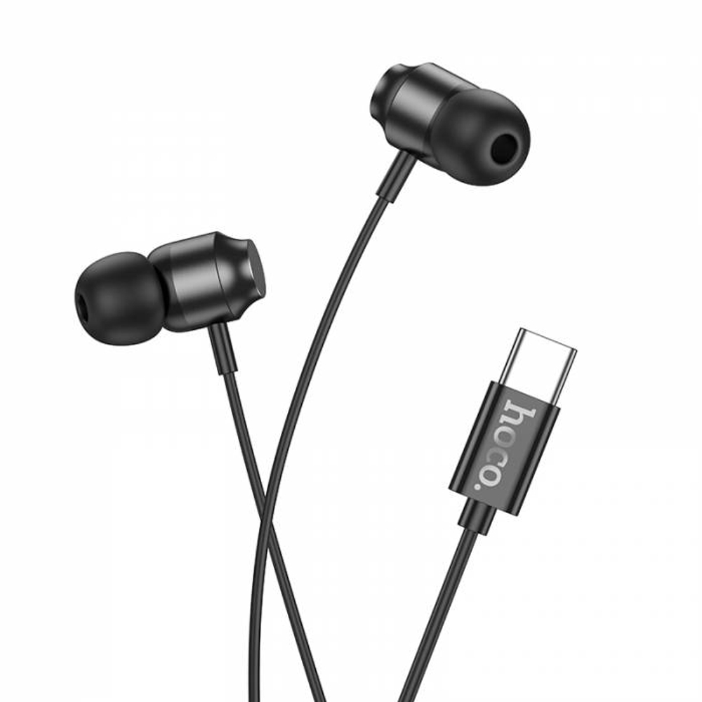 Наушники с микрофоном HOCO M122 Type-C (черный)