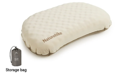 Подушка самонадувающаяся Naturehike 66x336x12 см, бежевая