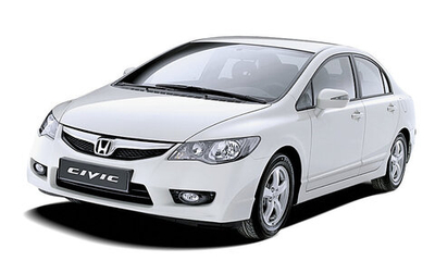 Автоковрики для HONDA CIVIC 8 (2005-2011), 4D, седан