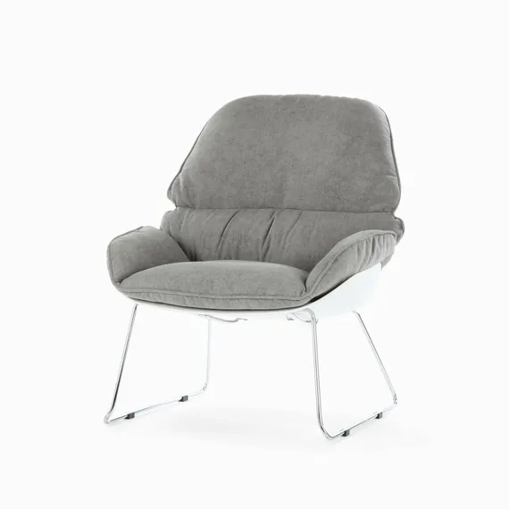 Кресло Bay, серая ткань