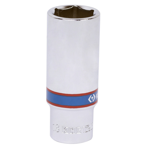 KING TONY (323518M) Головка торцевая глубокая шестигранная 3/8", 18 мм