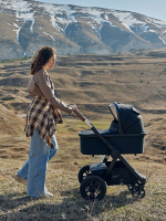 Детская коляска Happy Baby Mommer Pro 2 в 1 Black