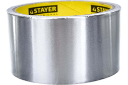 Алюминиевая лента STAYER, до 120С, 50мкм, 50мм х 10м 12268-50-10