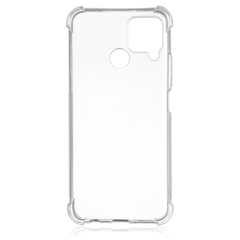 Чехол ROSCO для realme C15;realme C25;realme C25s оптом (арт. RM-C15-HARD-TPU-TRANSPARENT)