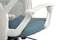Кресло Oliver RCH W-203AC Белый пластик/Синий