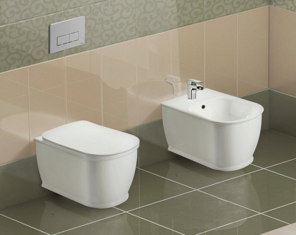 УНИТАЗ ПОДВЕСНОЙ БЕЗОБОДКОВЫЙ BELBAGNO PRADO BB10150CH