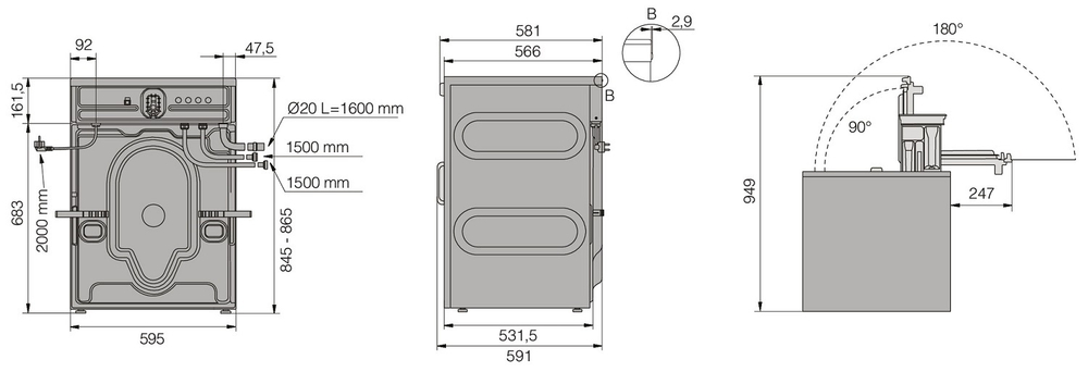 Стиральная машина ASKO Professional WMC6743PF.S